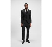 BOSS Costume Slim deux pièces en mohair stretch - Style H-Huge-2Pcs-224, 50493667 Noir 44