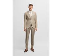 BOSS Costume slim en laine mélangée - Style H-Huge-2Pcs-224, 50540759 Beige clair 48