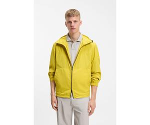 BOSS Coupe-vent Regular déperlant en tissu doux - Style Orip, 50555887 Jaune 50