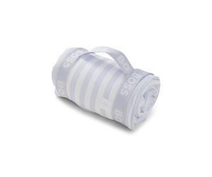 BOSS Couverture bébé en velours de coton avec sangle de transport - Style J53093/771UNQ, J53093 bleu clair ONESI