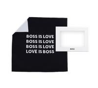 Boss - Couverture En Tricot - Bleu Cargo - Garçon - Taille Unique