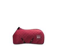 BOSS Couverture séchante d’équitation en velours matelassé - Style VELVET RUG CABERNET, B6H0803 Rouge sombre 145
