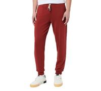 BOSS CP Stripe_Pants Cuff Loungewear, Dark Red, XXL Women