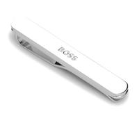 BOSS Pince à cravate avec logo gravé - Style B-BOSSONE-TIE, 50552393 Couleur argentée pcs.