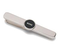 BOSS Pince à cravate en laiton à logo rond - Style B-LOGO2-TIE, 50565224 Noir pcs.