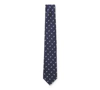 BOSS Cravate en soie à imprimé intégral - Style H-TIE CM 7.5 262, 50582736 Bleu foncé pcs.