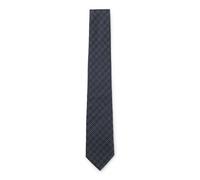 BOSS Cravate en soie à motif jacquard - Style H-TIE CM 8 ONE, 50566741 Bleu foncé pcs.