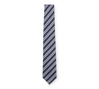 BOSS Cravate en soie italienne à rayures en diagonale - Style L-TIE CM 7,5 - 223, 50555652 Rayures bleues pcs.