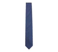 BOSS Cravate en soie mélangée à micro motif - Style H-TIE CM 7.5 262, 50566654 Bleu foncé pcs.