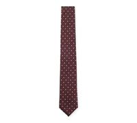 BOSS Cravate en soie mélangée à monogrammes double B - Style H-TIE CM 7.5 253, 50544757 Rouge pcs.