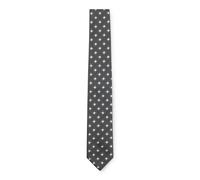 BOSS Cravate en soie mélangée à motif jacquard - Style H-TIE CM 7.5 253, 50544762 Gris chiné pcs.