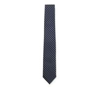 BOSS Cravate en soie mélangée à motif jacquard - Style H-TIE CM 7.5 253, 50555926 Bleu foncé pcs.