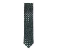 BOSS Cravate en soie mélangée à motif jacquard tissé - Style H-TIE CM6 262, 50571682 Vert sombre pcs.