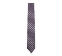 BOSS Cravate en soie mélangée à motif jacquard tissé - Style H-TIE CM 7.5 262, 50560857 Lilas pcs.