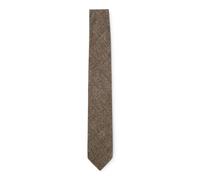 BOSS Cravate imprimée en coton et laine - Style H-TIE CM 7.5 253, 50551107 Marron pcs.