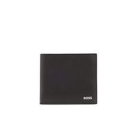 BOSS Cuir Porte-Monnaie Zair 4 CC Coin Wallet Dark Brown Marron foncé