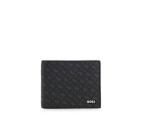 BOSS Cuir Porte-Monnaie Zair Trifold Wallet Black Noir