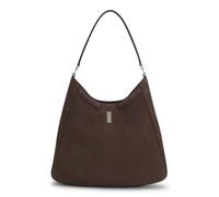 BOSS Cuir sac à épaule Ariell Hobo Bag Dark Purple brun