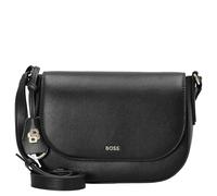 BOSS Cuir sac à épaule bandoulière Numah Saddle Bag Black noir