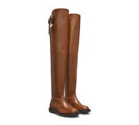 BOSS Cuissardes en cuir - Style Eleri_Boot_otkltW_rw, 50583492 Brun chiné 39