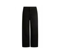 Boss - Culottes en sergé de coton stretch - Femme - Pantalons - Noir - Taille: 44 FR