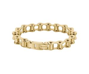 BOSS Cycle Bracelets Acier inoxydable plaqué or 1580532 - Homme - Acier inoxydable