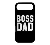 Boss Dad Mens Dad Boss Hombre Papa Bossy Daddy Boss Father Coque pour iPhone Air