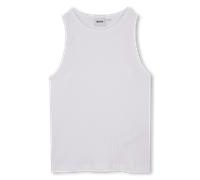 BOSS Débardeur enfant en coton stretch côtelé - Style J53024/10P06A, J53024 Blanc 156