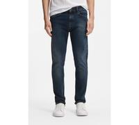 BOSS Delaware Jean Slim en denim stretch ultra doux - Style H-Delaware, 50557490 Bleu foncé 35/32