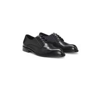 BOSS Derbies en cuir à logo embossé - Style Tayil-L_Derb_buey, 50557628 Noir 42.5