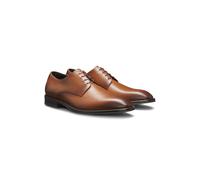 BOSS Derbies en cuir confectionnées en Italie - Style Derrek_Derb_burb, 50536535 Marron 40