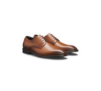 BOSS Derbies en cuir confectionnées en Italie - Style Derrek_Derb_burb, 50536535 Marron 41.5