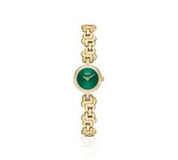 BOSS Double B Dressy Montre avec cadran vert et bracelet à monogramme Double B - Style DOUBLE B DRESSY, 58858261 Couleur dorée pcs.
