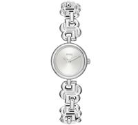 BOSS Montre à Mouvement à Quartz Trois Aiguilles pour Femme Collection Double B Dressy avec Bracelet en Acier Inoxydable