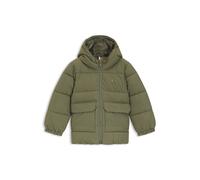 BOSS Doudoune à capuche avec logo imprimé pour enfant - Style J52396/09B04A, J52396 Vert sombre 102