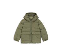 BOSS Doudoune à capuche avec logo imprimé pour enfant - Style J52396/09B04A, J52396 Vert sombre 162