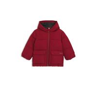 BOSS Doudoune à capuche avec logo imprimé pour enfant - Style J52476/72402A, J52476 Rouge 74