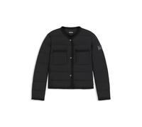 BOSS Doudoune d’équitation courte - Style NORA PETITE PUFFER JACKET, B8W1402 Noir S