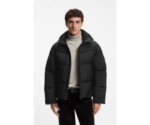 BOSS Doudoune déperlante à capuche amovible - Style Obore, 50564928 Noir 50