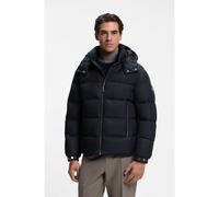 BOSS Doudoune déperlante à capuche réglable - Style H-Colter, 50565108 Bleu foncé 56