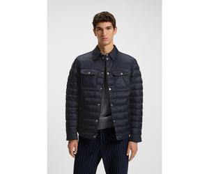 BOSS Doudoune déperlante avec poches poitrine - Style H-Dahanso, 50540456 Bleu foncé 44