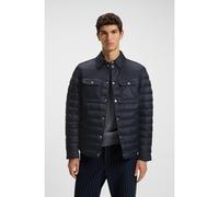 BOSS Doudoune déperlante avec poches poitrine - Style H-Dahanso, 50540456 Bleu foncé 58