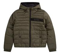 BOSS - Doudoune réversible déperlante Vert 100% Polyamide 12ANS