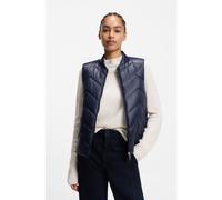 BOSS Doudoune sans manches déperlante à matelassage chevrons - Style C_Palattini, 50542453 Bleu foncé 42