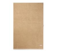 BOSS Drap de bain en coton avec logo brodé en contraste - Style EDGE Blush Bath sheet 100, BSHT-EDGE Beige ONESI