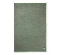 BOSS Drap de bain en coton avec logo brodé en contraste - Style EDGE Blush Bath sheet 100, BSHT-EDGE Vert ONESI