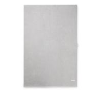 BOSS Drap de bain en coton avec logo brodé en contraste - Style EDGE Galaxy Bath sheet 100, BSHT-EDGE Argent ONESI