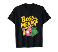 Boss du ménage idée agent de nettoyage accessoire déco T-Shirt
