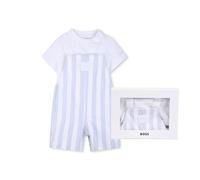 BOSS Dungarees+T-Shirt Baby Boys, Blue, 12 Months