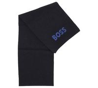 BOSS écharpe Elios Knitted Scarf Dark Blue bleu marine